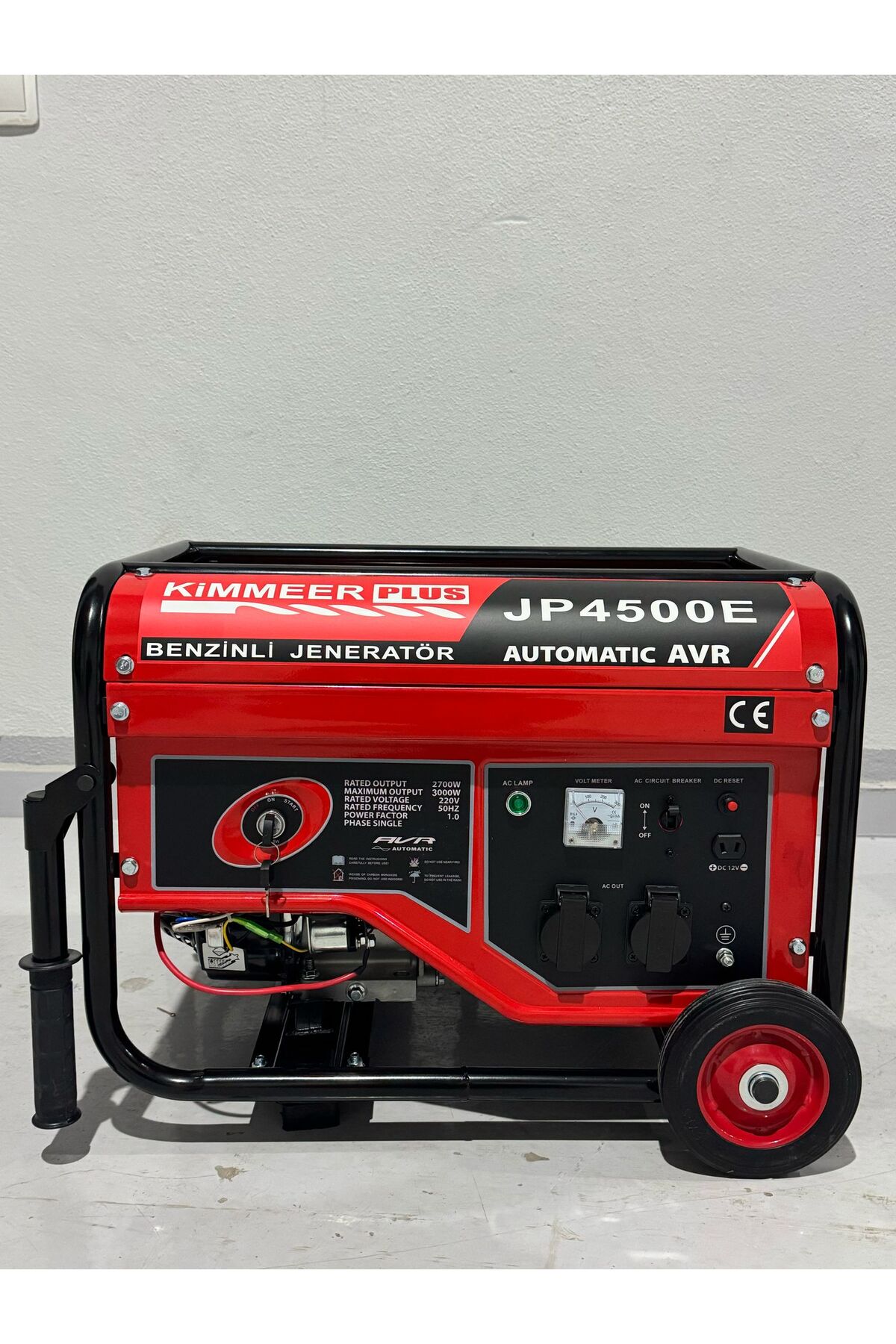 LUNAX Kimmer Plus Benzinli Jeneratör 3kW Marşlı